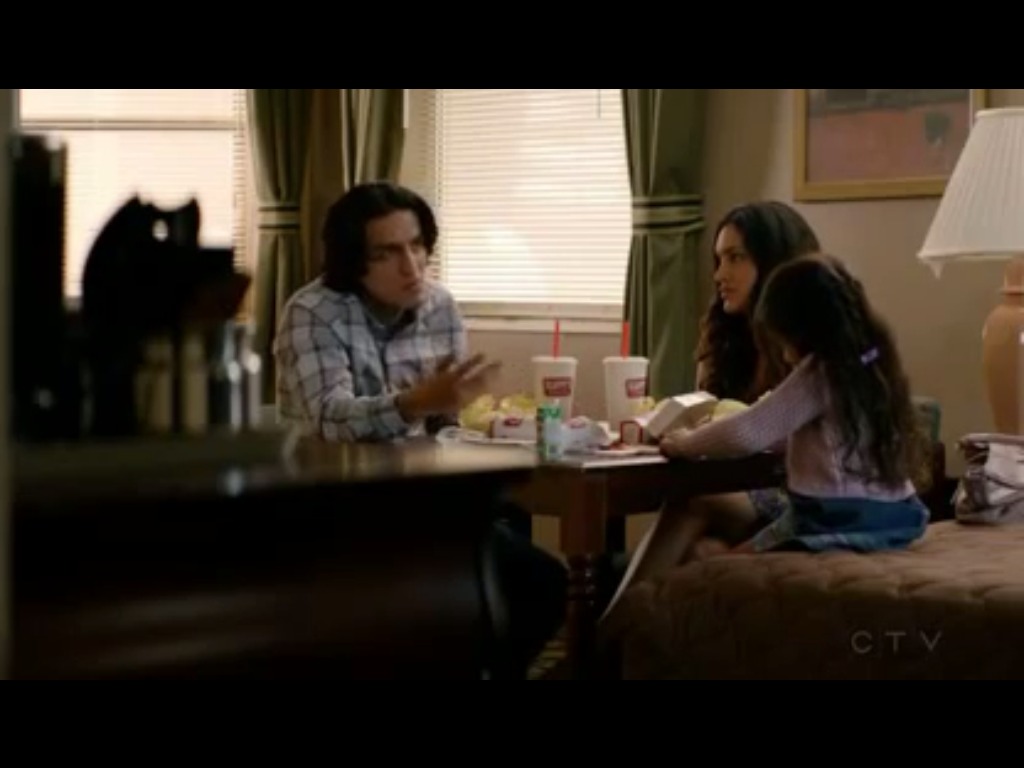 Richard Cabral, Kattia Ortiz and Abriella Gonzales American Crime 2015