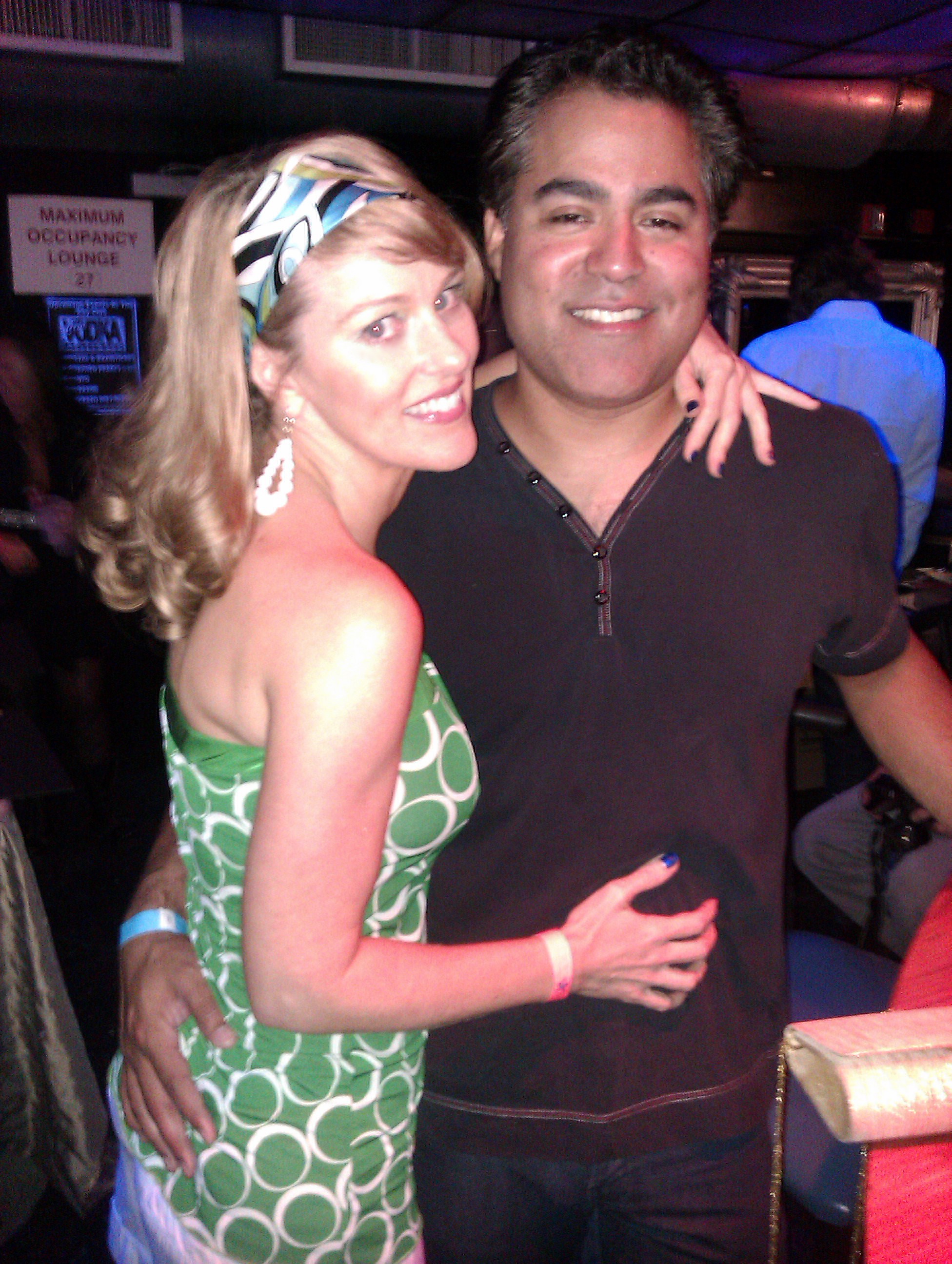 Jolie Franz and Jeff Martinez at private event for Cleopatra Records hosted at The Key Club on the Sunset Strip. Photo taken in West Hollywood, CA.
