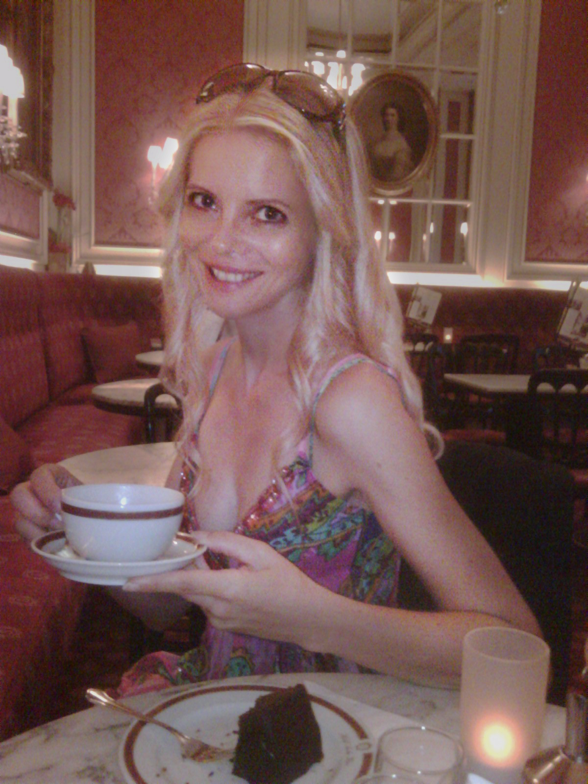 Aviana Angelique Alaïs Adell at the glamorous Hotel Sacher in Vienna