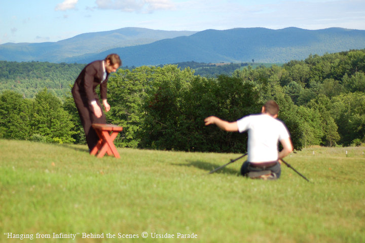 Christopher Phelps and Lucas William Hale Van Scoy in Hanging from Infinity (2011)