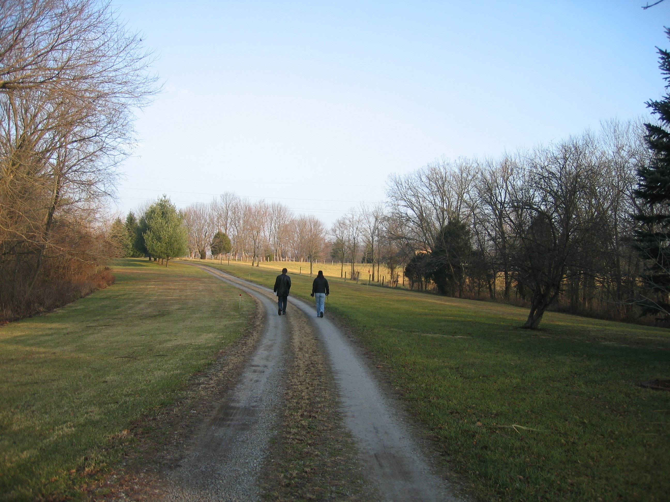 On location in Kentucky: Robert McAtee and Shanra Kehl