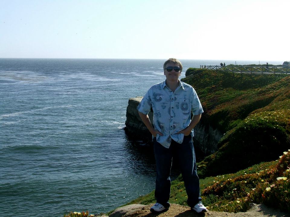 Director David Holland at home in Los Angeles California