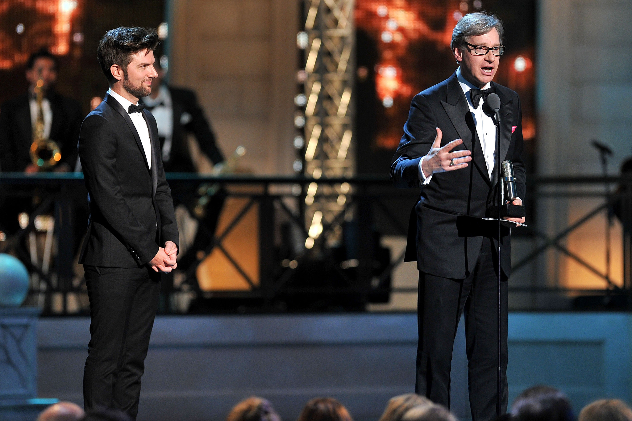 Adam Scott and Paul Feig