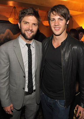 Adam Scott and Steven R. McQueen at event of Piranha 3D (2010)