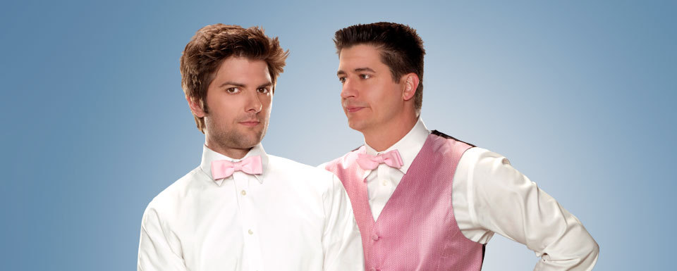 Still of Adam Scott and Ken Marino in Party Down (2009)