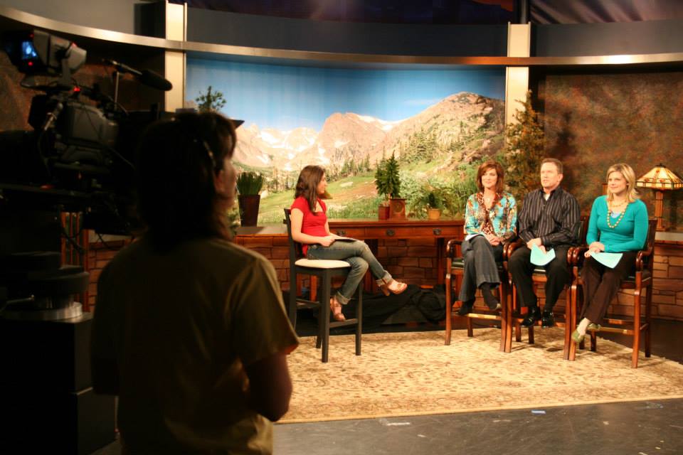 On the set of Fashion Factor NBC KUSA. I was 16 in this photo. I started Fashion Factor at the age of 14. This was interview portion on air prior to models coming out within the program.