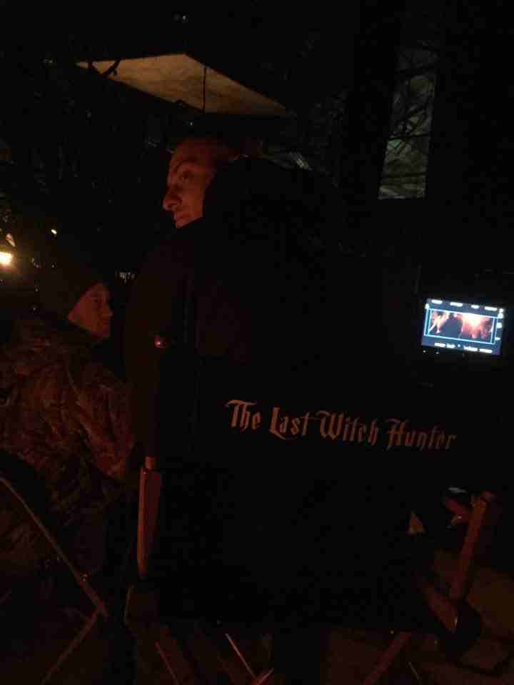 The Last Witch Hunter ... Vin Deisel is getting ready to chop some heads of ..