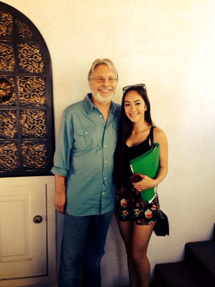 with Bob Corff in LA 