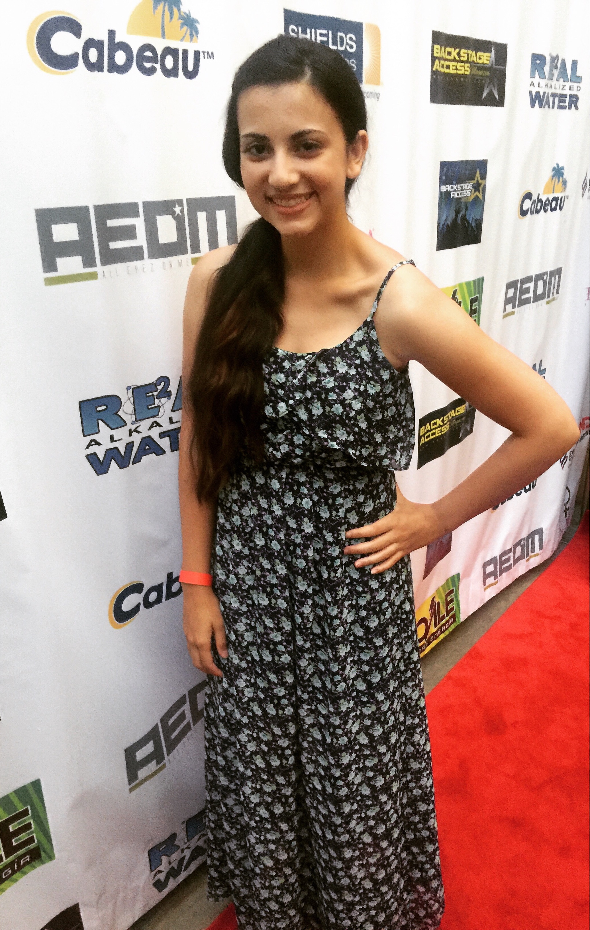 Gabrielle Rodriguez at the EPSY pre-party © 2015