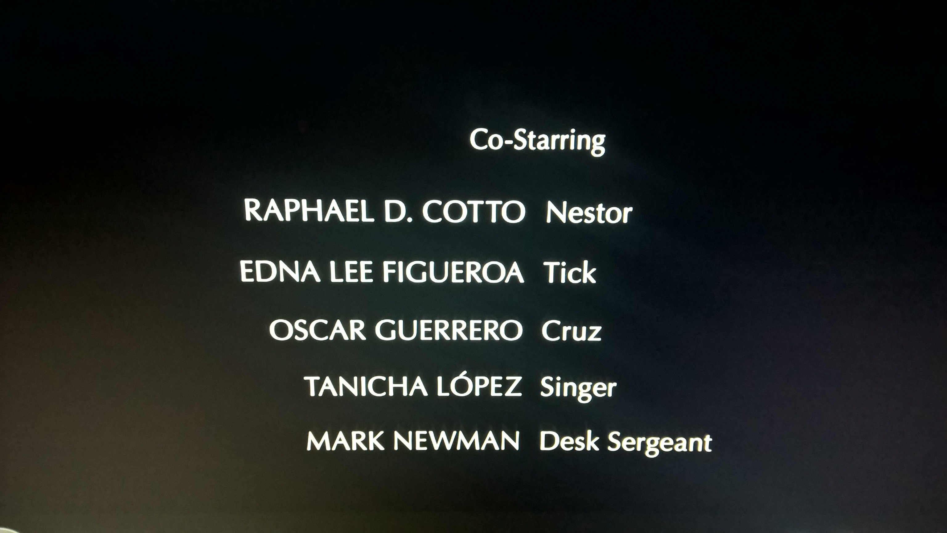 Credits of Mad Dogs, Season 1 Episode 4, 