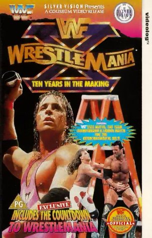 Scott Hall, Bret Hart and Shawn Michaels in WrestleMania X (1994)
