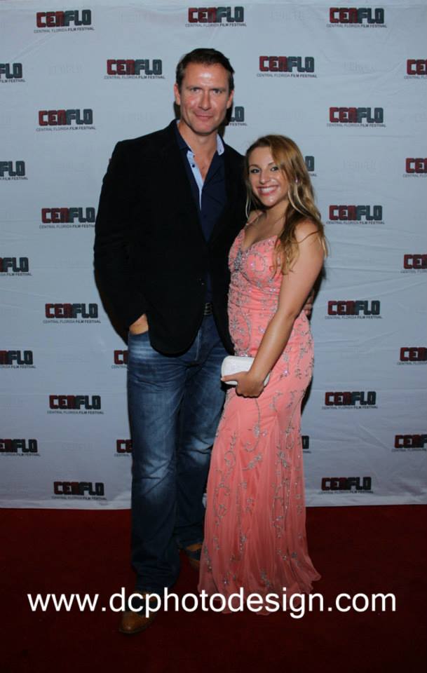 Alana Phillips and Henry Davies at the Central Florida Film Festival, 2015.