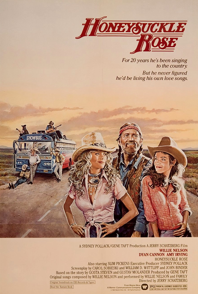 Dyan Cannon, Amy Irving and Willie Nelson in Honeysuckle Rose (1980)