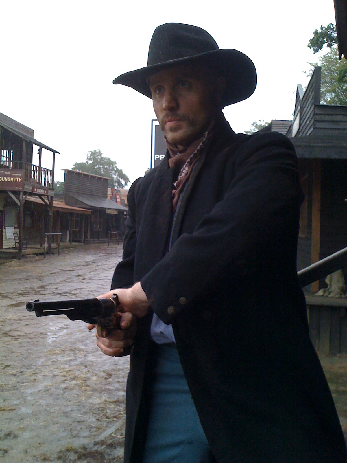 DARK COUNTRY - Film Still: Starring Ryan Hunter as Van Bolen.