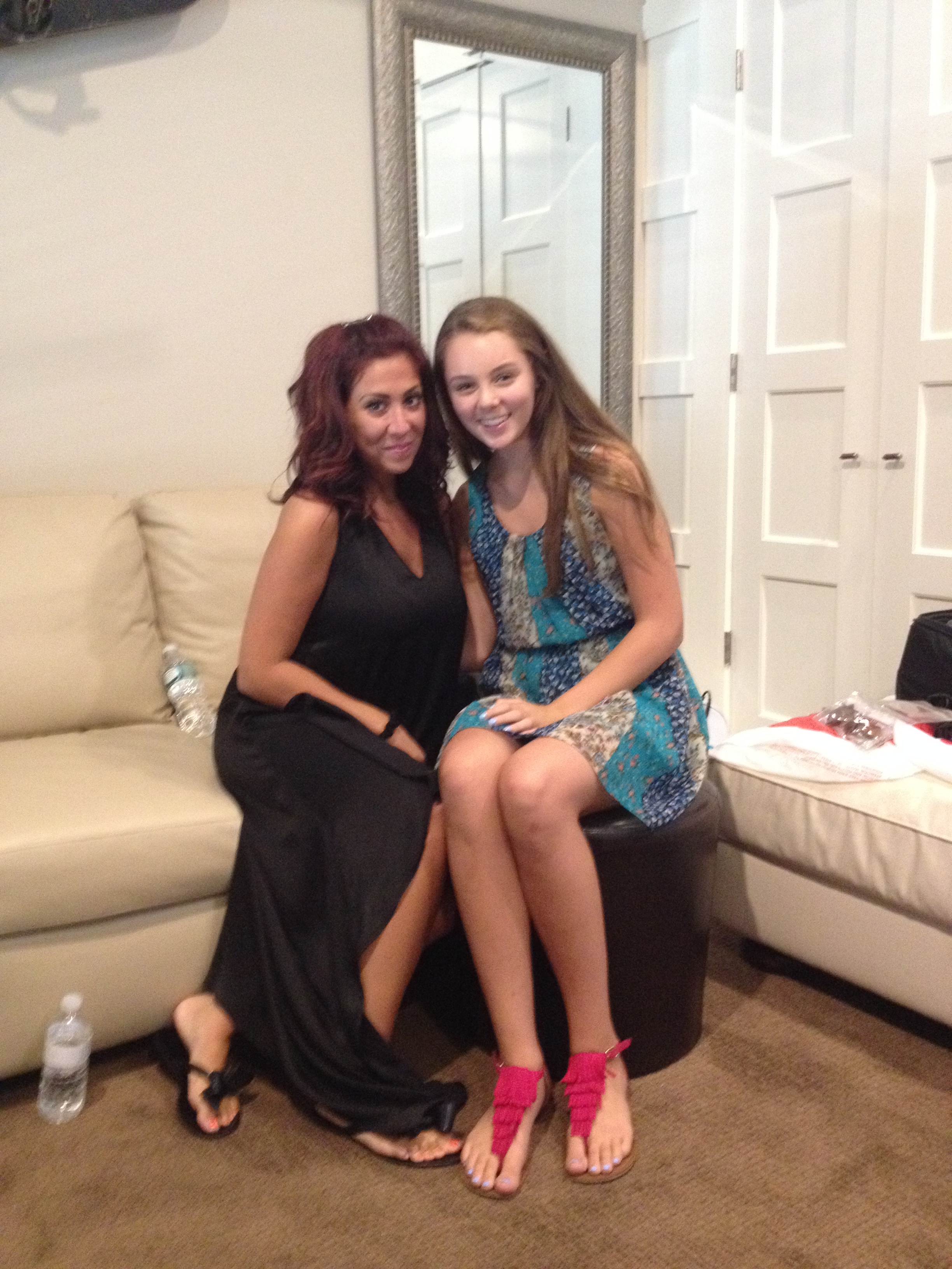 Lily with Gigi from Jerseylicious!