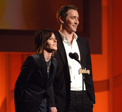 Katherine Moennig and Lee Pace