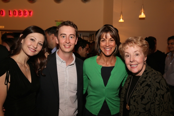 Opening Night for 'Different Words for the Same Thing' at CTG/Kirk Douglass Theater with Stephen Ellis, Rebecca Larsen, Wendie Malick, and Georgia Engel