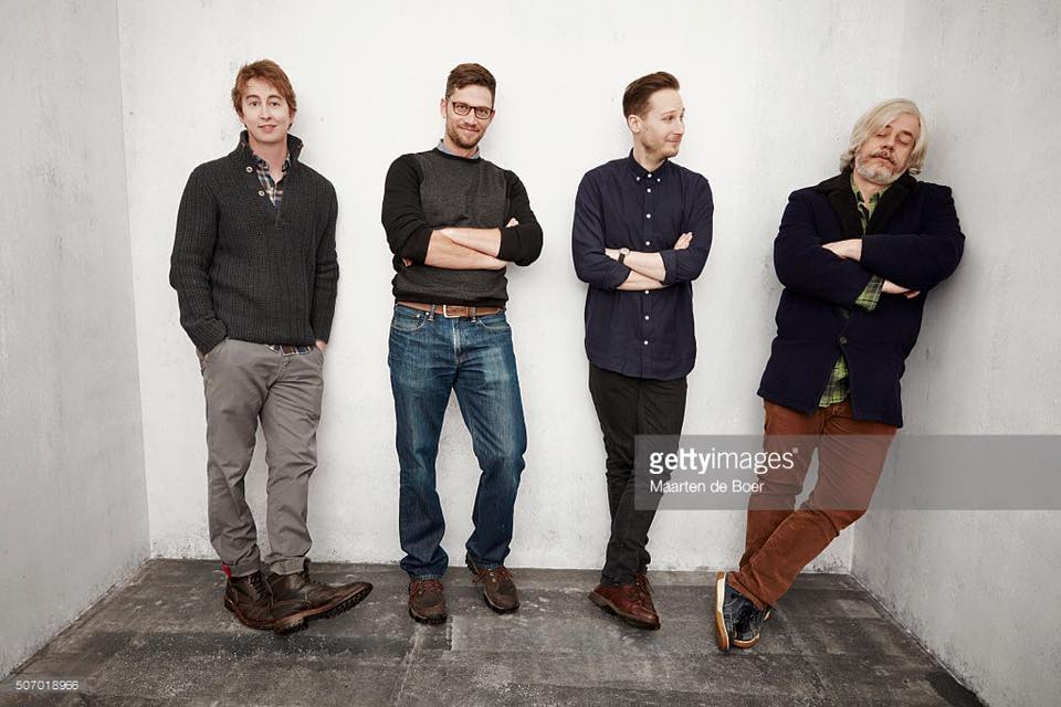 Stephen Ellis, Andrew Laurich, Gabriel Miller, and John Ennis at Sundance Film Festival with 