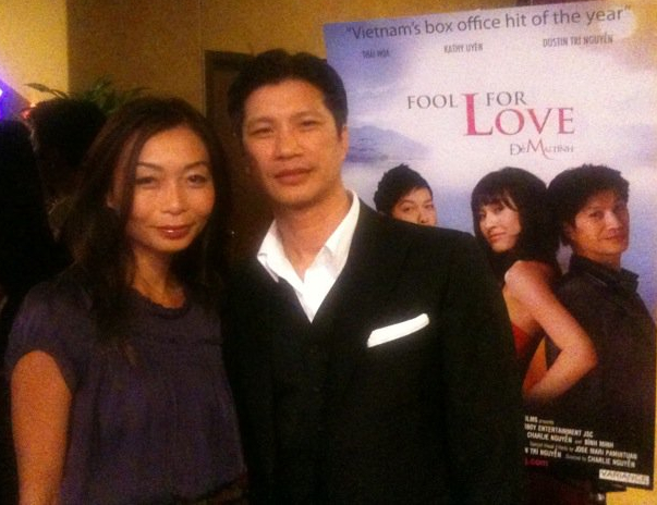 Sulinh w' Dustin Nguyen at 'Fool For Love' LA Premiere