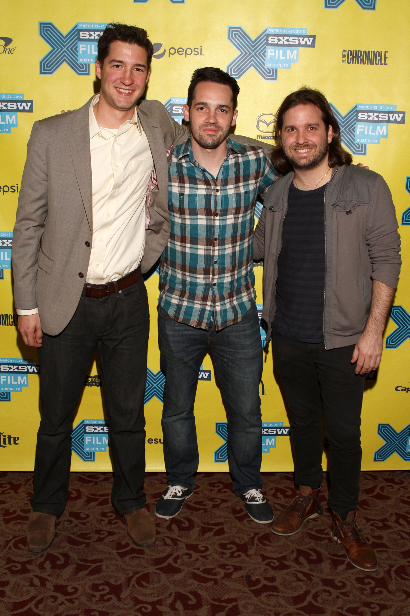 Shawn Sutta, Adam Robl and Mike Bove at event of Uncle John (2015)
