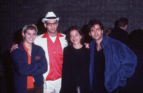 Dweezil Zappa, Ahmet Zappa, Diva Zappa and Moon Unit Zappa at event of Klyksmas (1996)