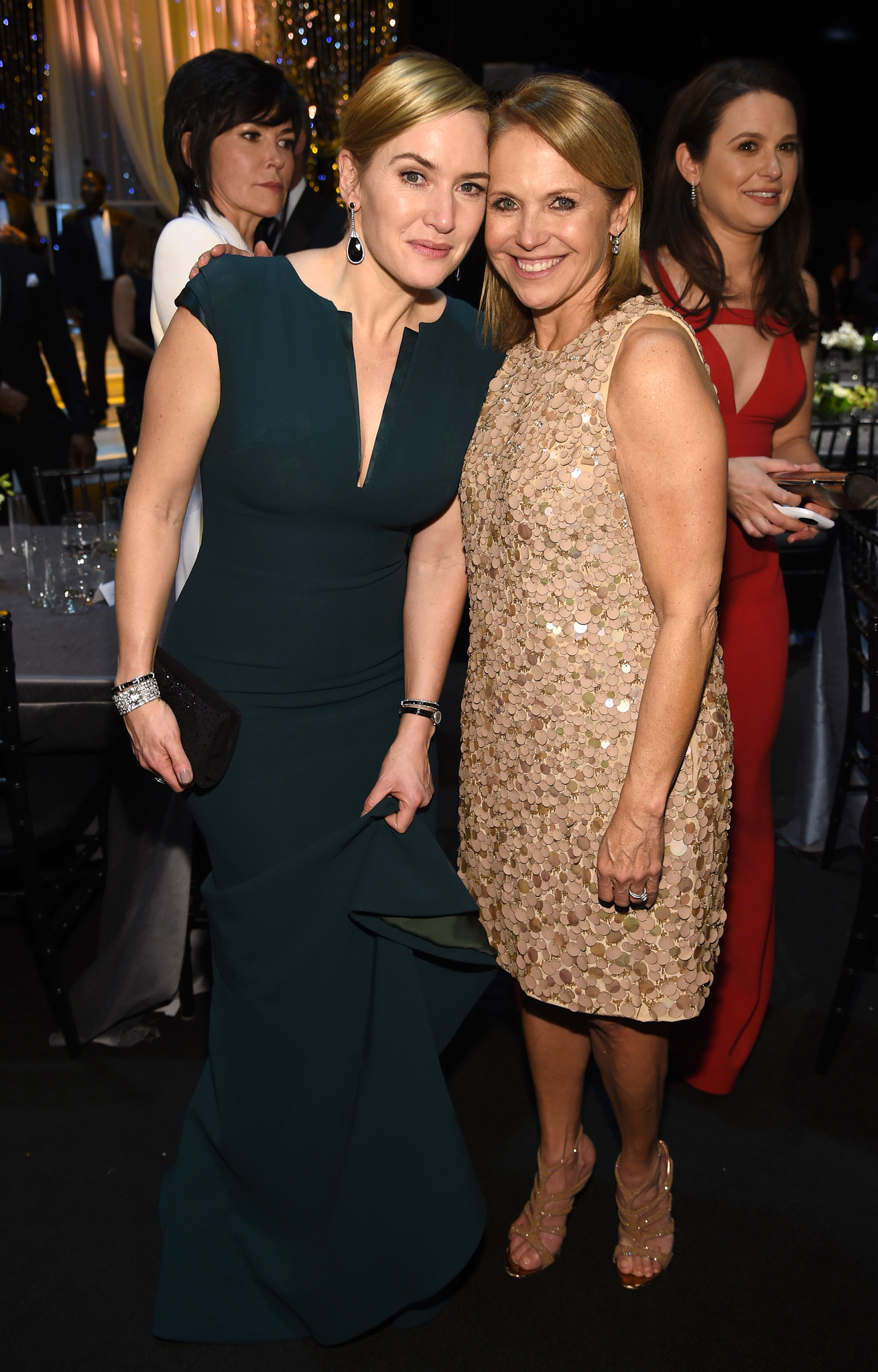 Kate Winslet and Katie Couric