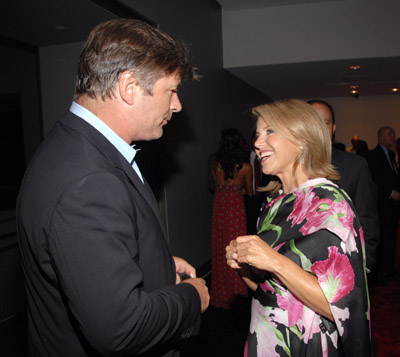 Alec Baldwin and Katie Couric