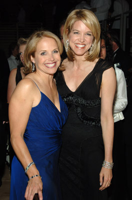 Katie Couric and Paula Zahn