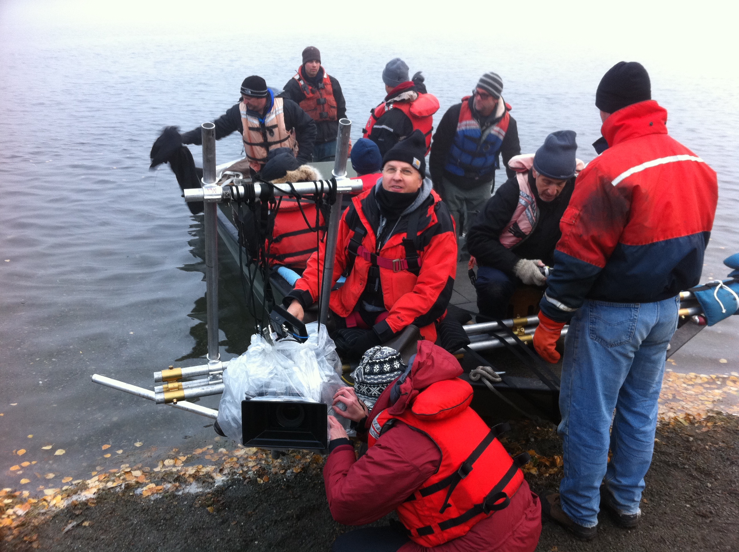 On location in Anchorage, Alaska 