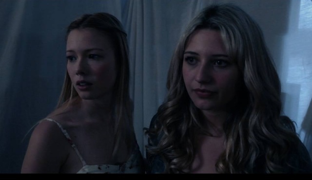 Still of Tayla Audrey and Caitie Ross in On the Wall