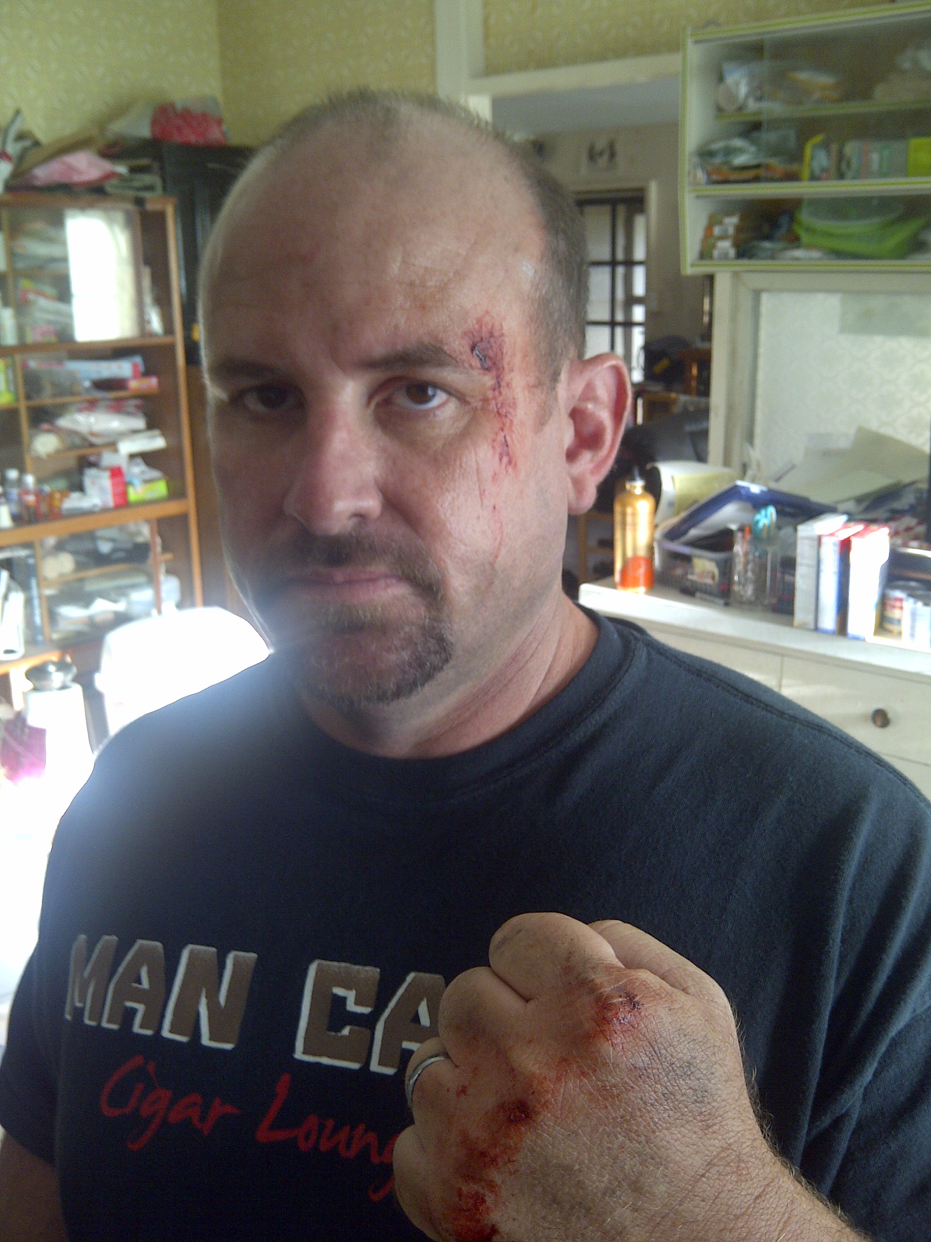 Scott M. Schewe Fight Make up for Hawaii 5-0 Season 3 #14