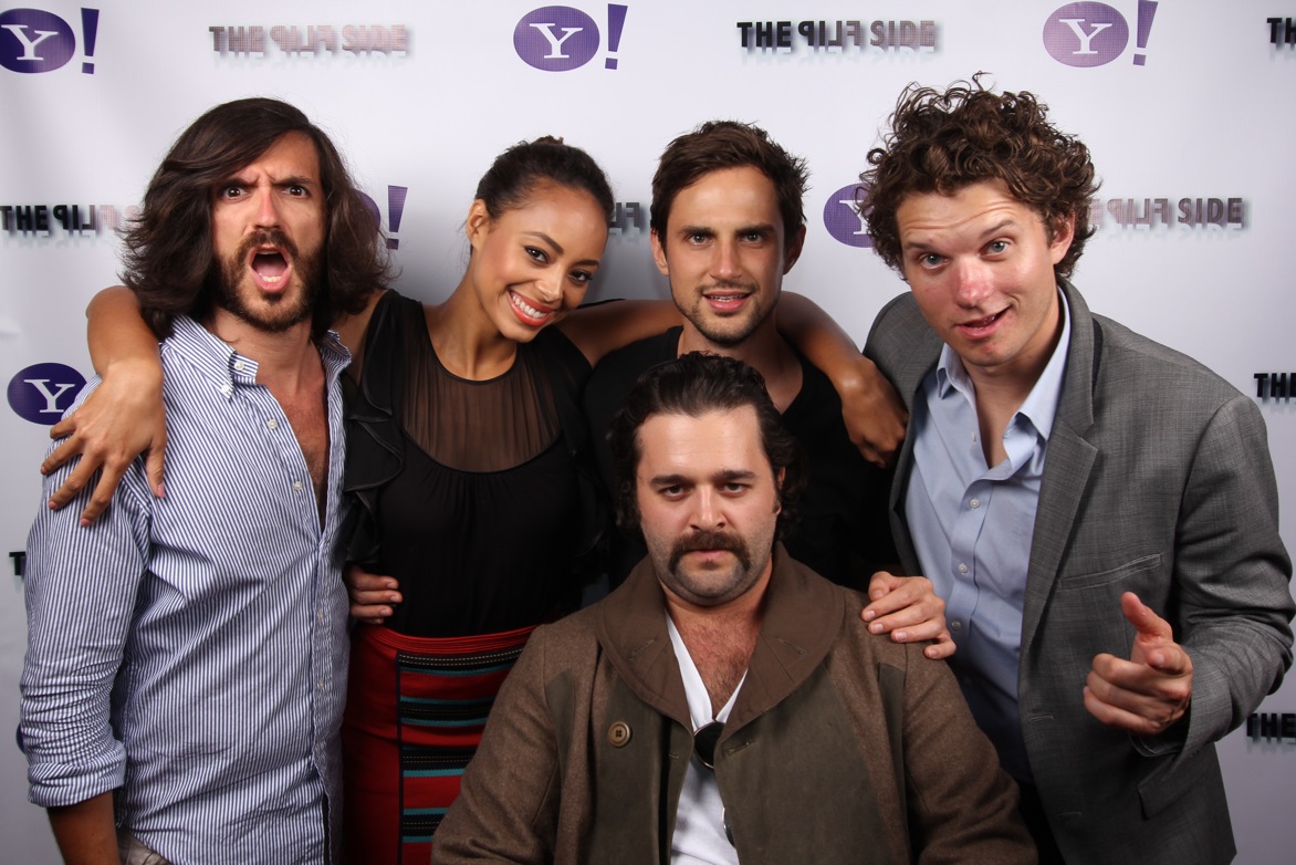 TheFlipSide Premiere with Amber Stevens, Andrew West, Derek Reckley; Alex Beh