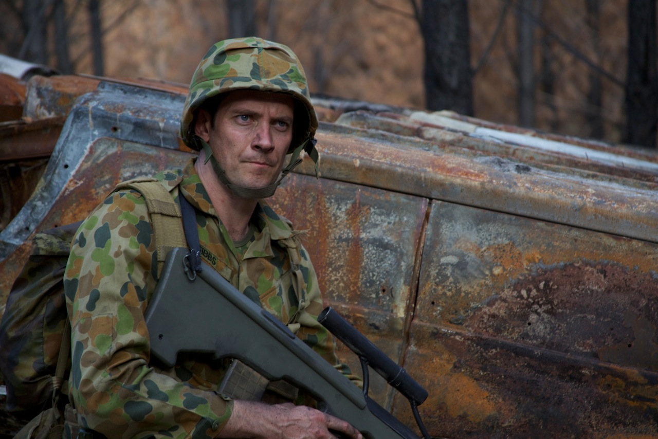 On location for 'Casualties'. Perth, Western Australia, 2010.