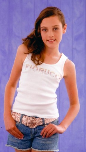 Child model, Ashlee Collova, at 11 years old