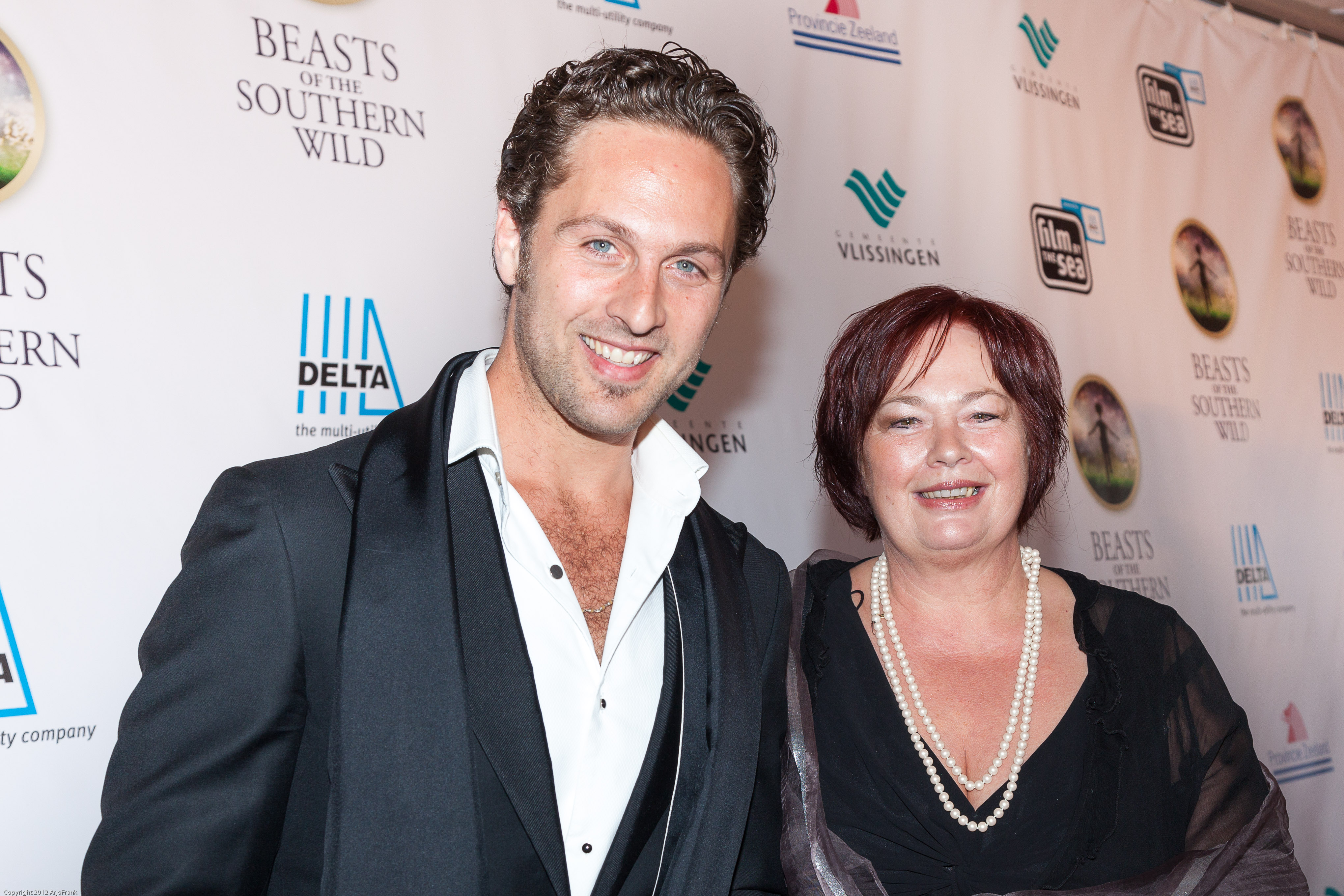 Christophe St Jacques with his mother Laksmi