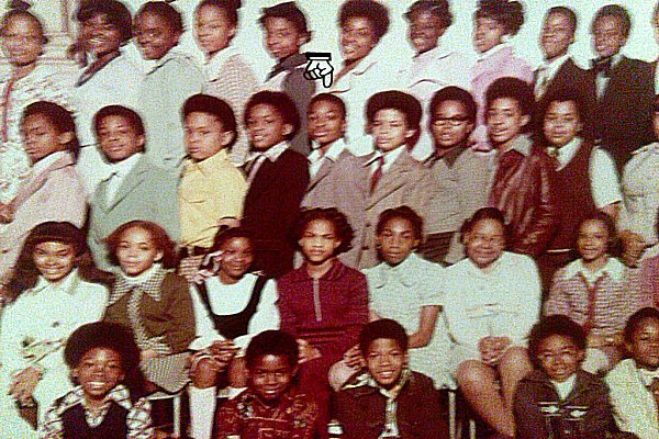 Picture of me in a class photo from 1975.