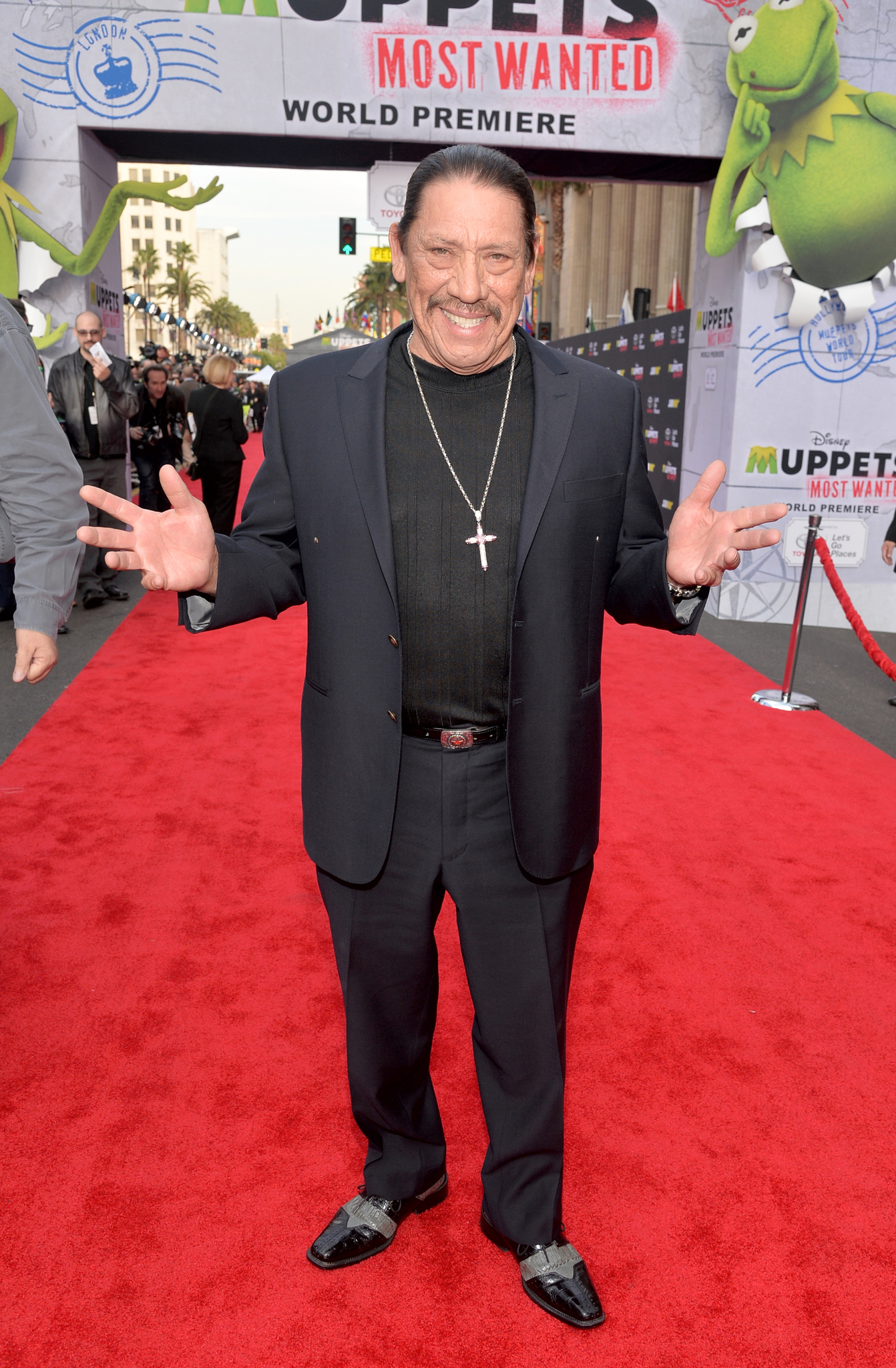 Danny Trejo at event of Muppets Most Wanted (2014)