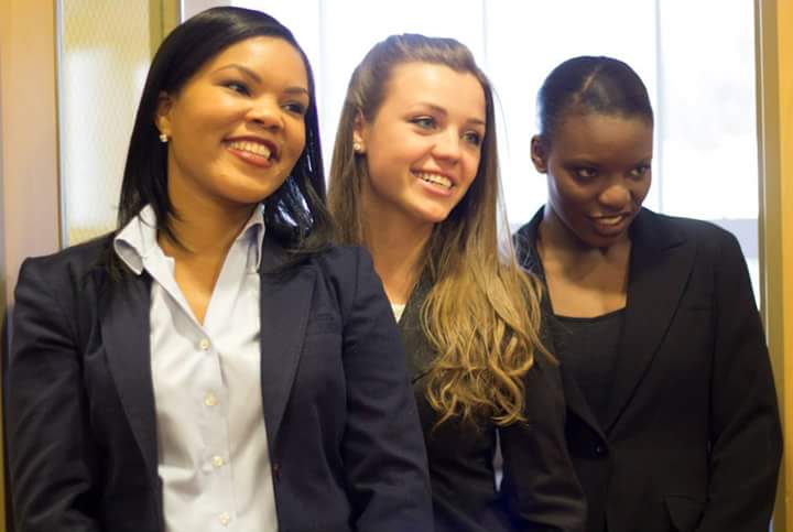 Still of Rita Rucker, Tatiana Russell, and Alexis Louder in Acing the Undergrad.