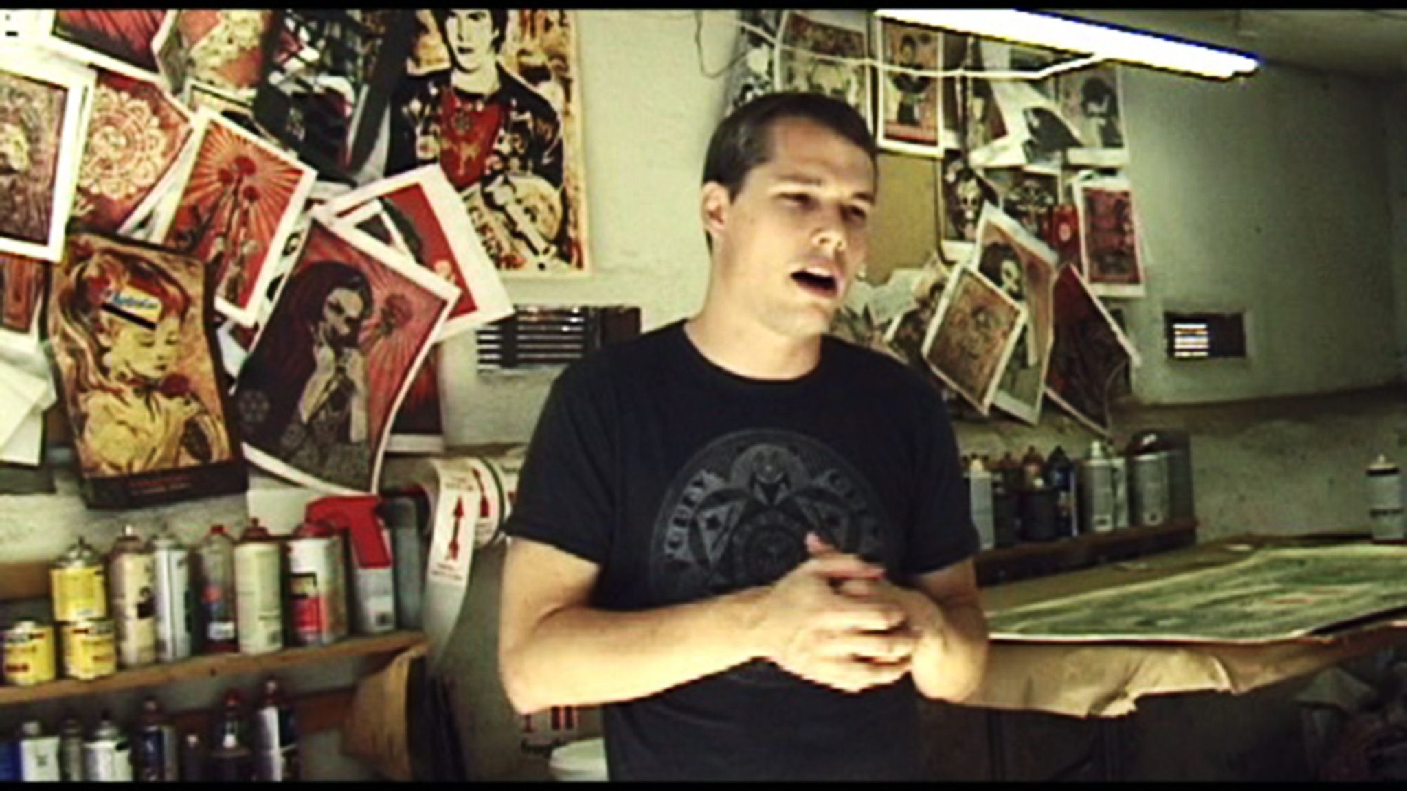 Still of Shepard Fairey in New Brow: Contemporary Underground Art (2009)