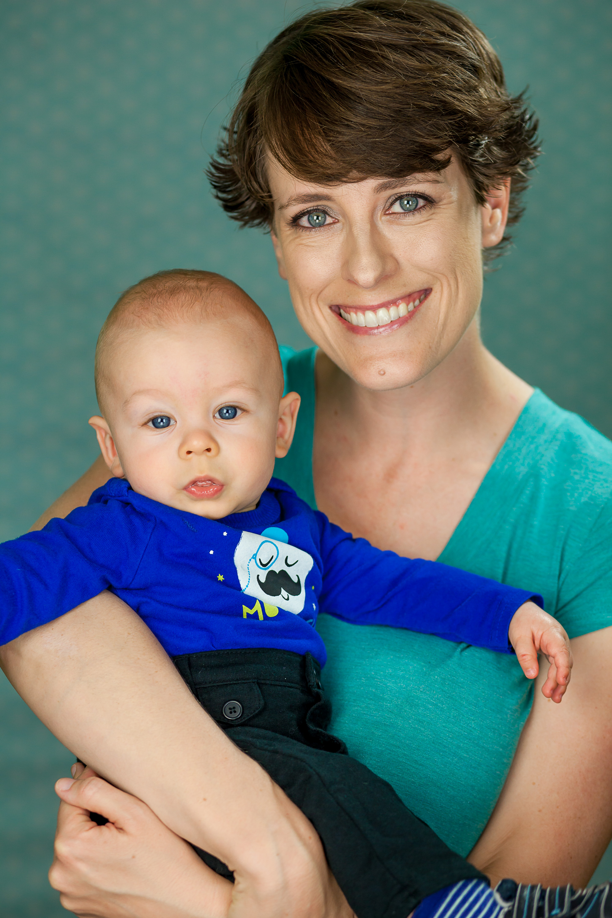 Tristan Bredeson with his mom, actor Angie Light