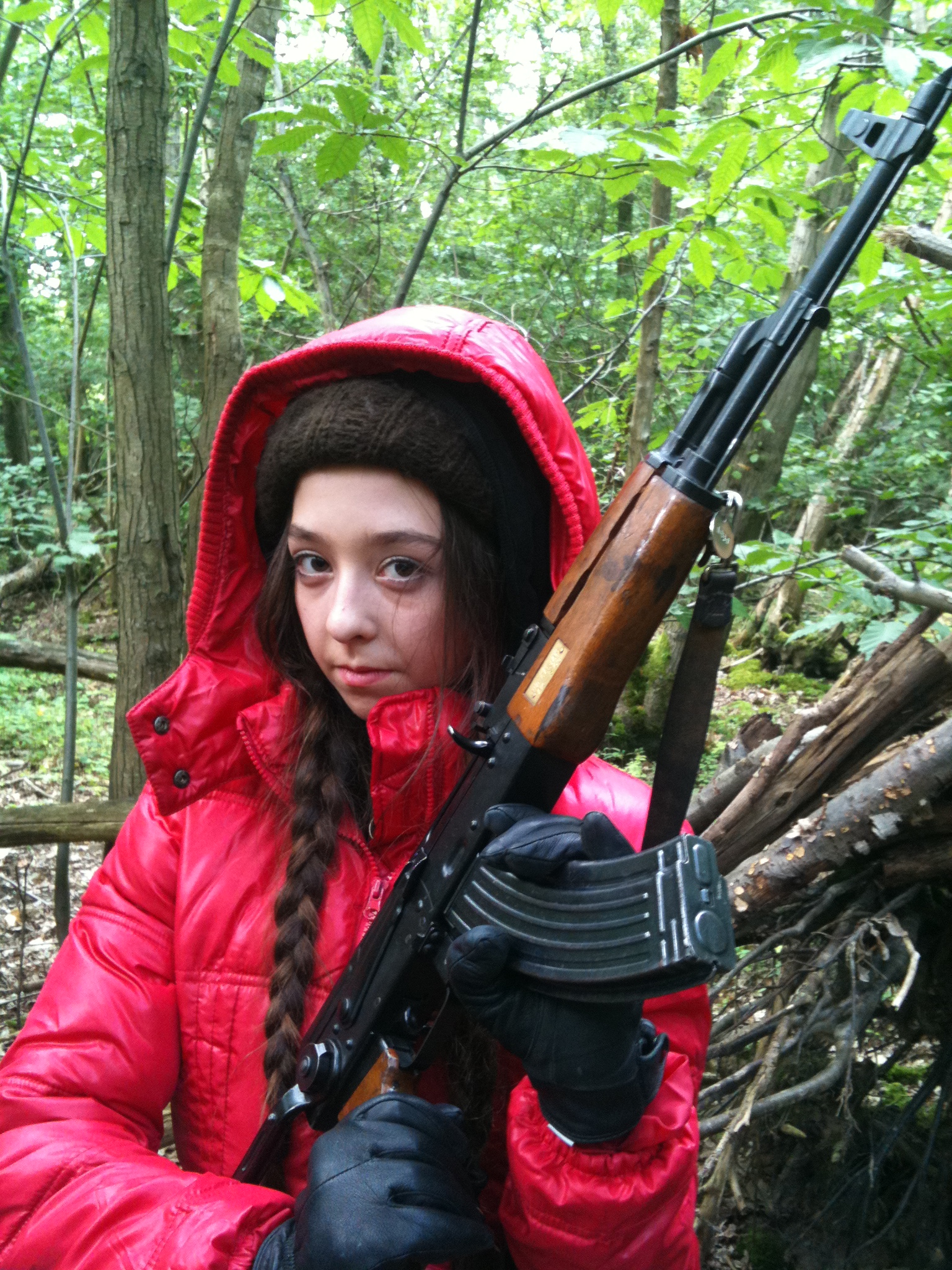 Anastasia Drew as Elena granddaughter of Russian General Kalashnikov. 