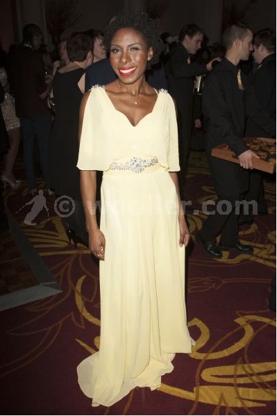 Janet Kumah (understudy Rachel Marron & Nicki Marron), attends the Press night after party for the West End premiere of The Bodyguard London, England