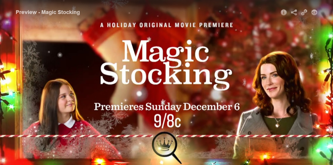 Imogen Tear and Bridget Regan in Magic Stocking