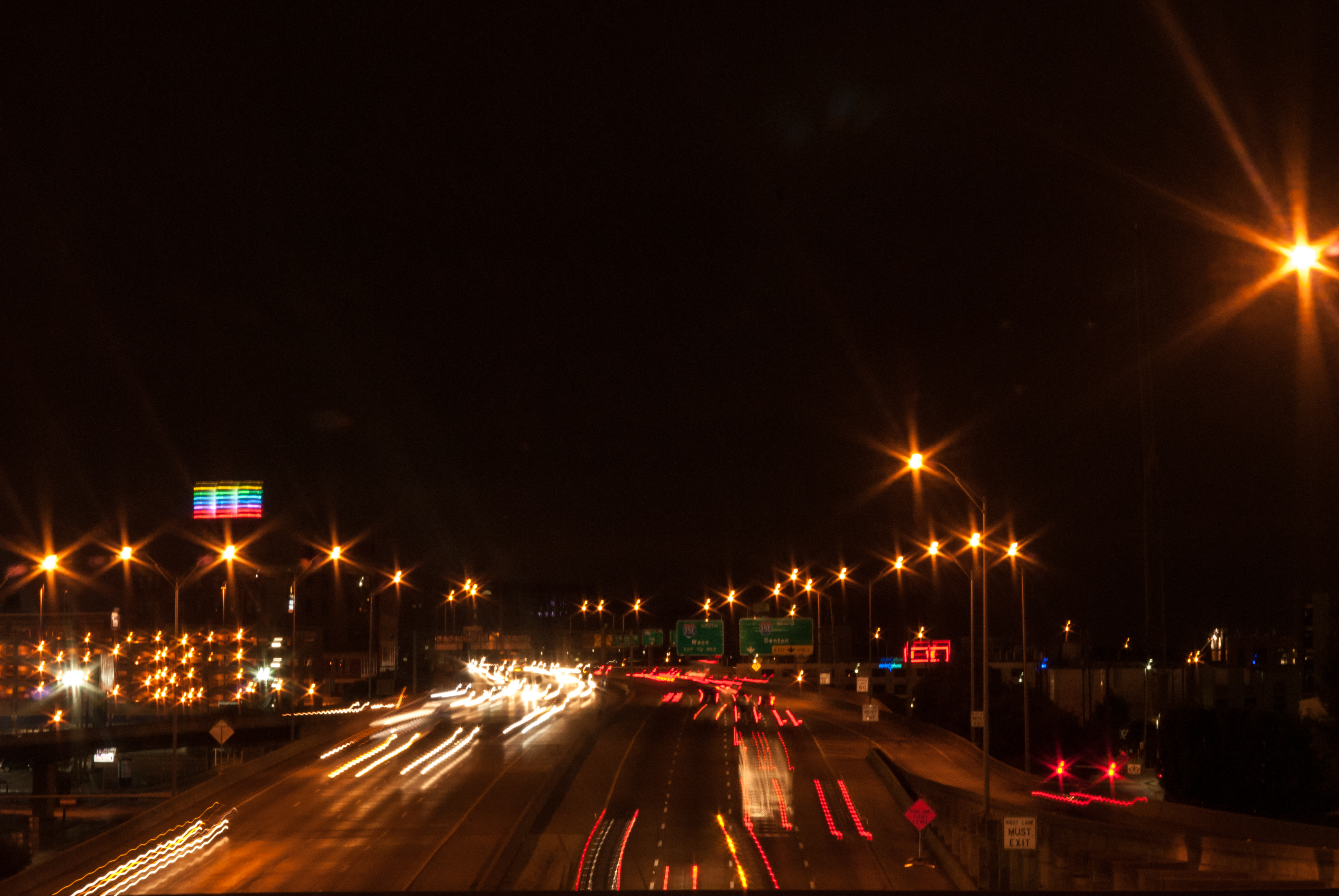 R. L. Thornton Freeway in Dallas, Texas.