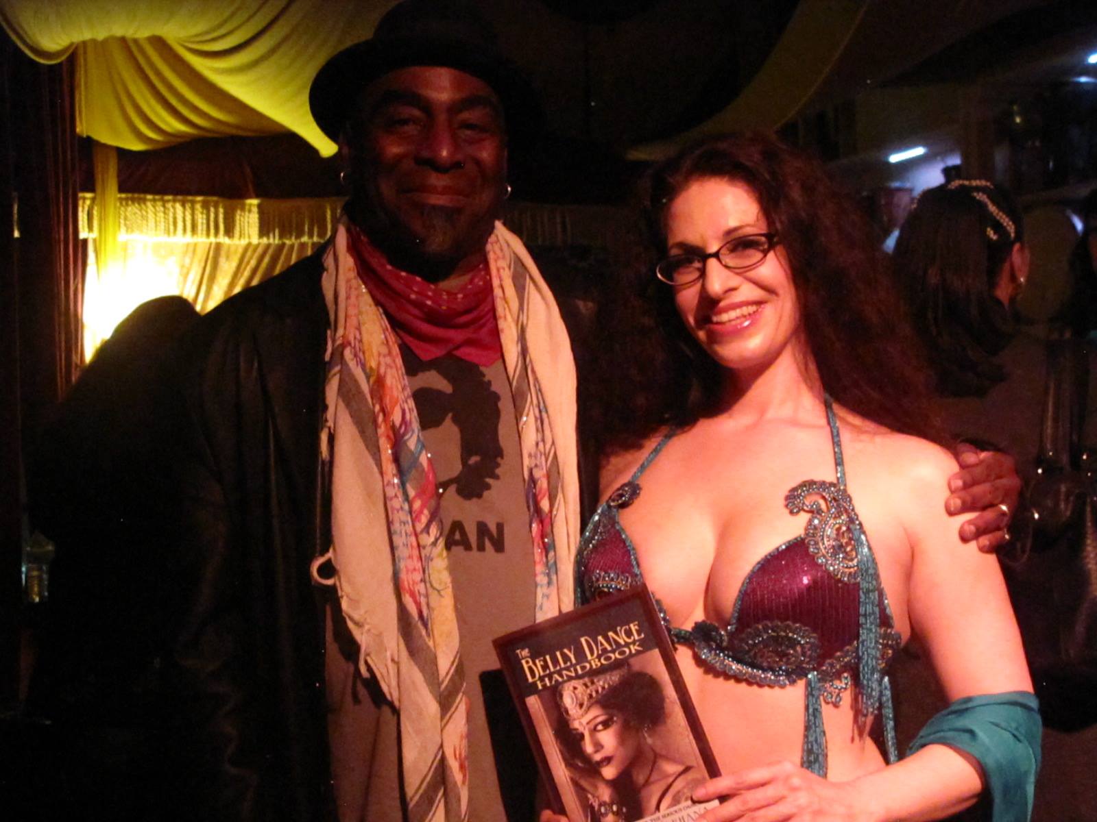 After the show with Paul Body at Pleasant Gehman's book release party/show.