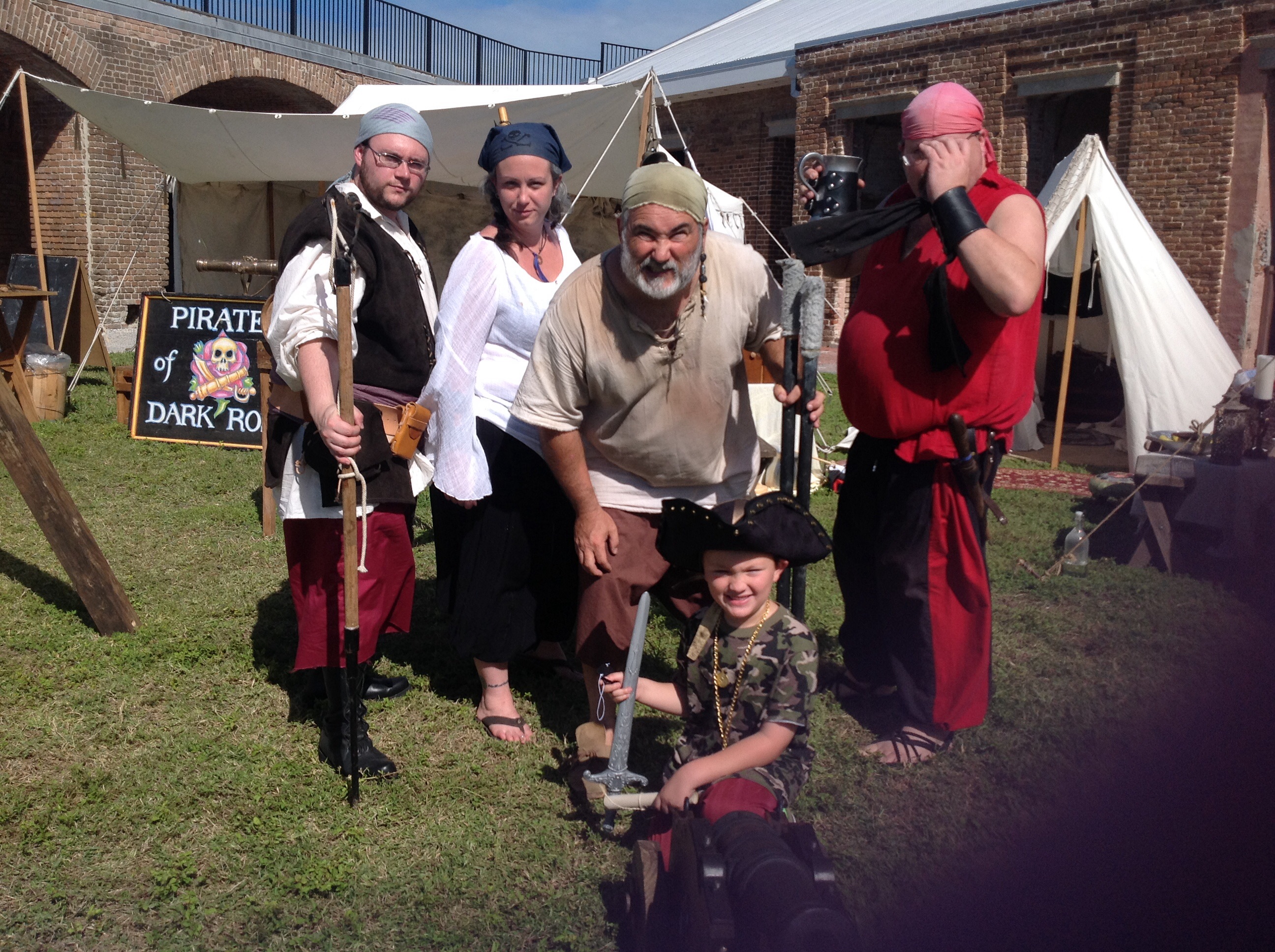 Angelo playing a pirates son in pirate festival in key west 2014. Play