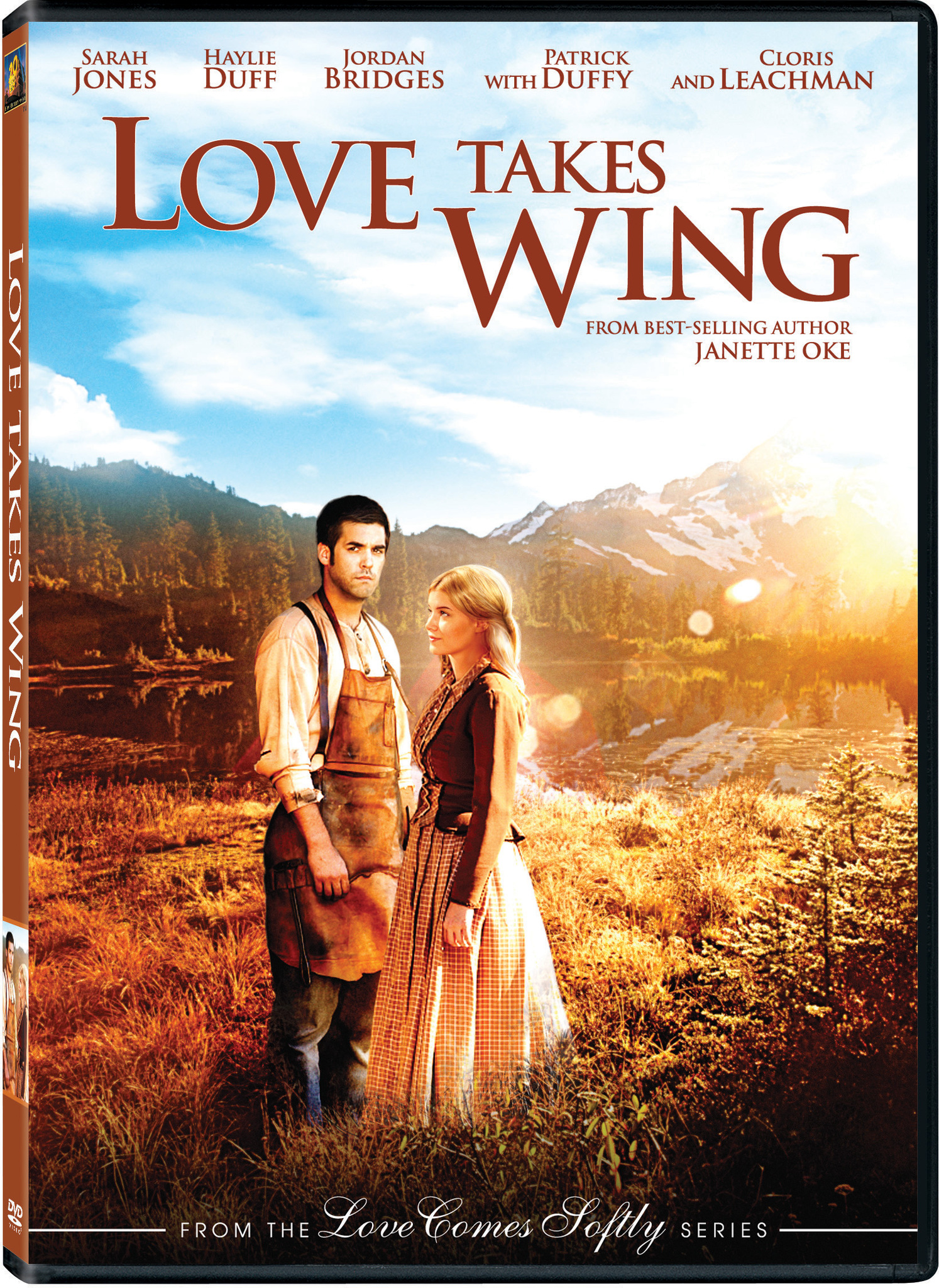 Jordan Bridges and Sarah Jones in Love Takes Wing (2009)