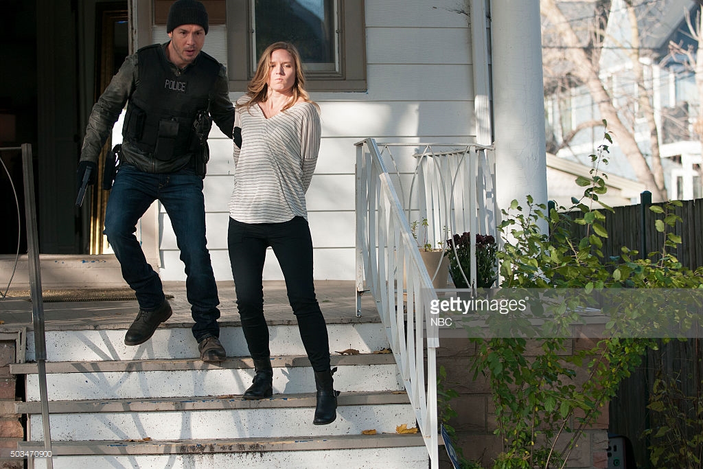 Jon Seda and Heather Chrisler, Chicago PD NBC, Season 3 Episode 11, No One Is Safe