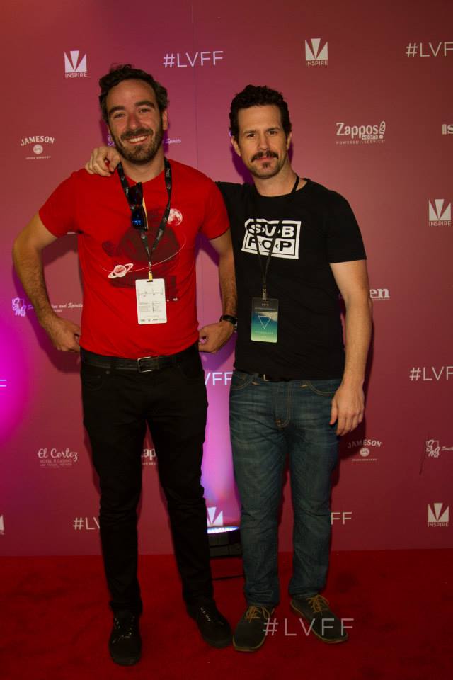Director Josema Roig and Travis Myers attend the Las Vegas Film Festival-STARMAN