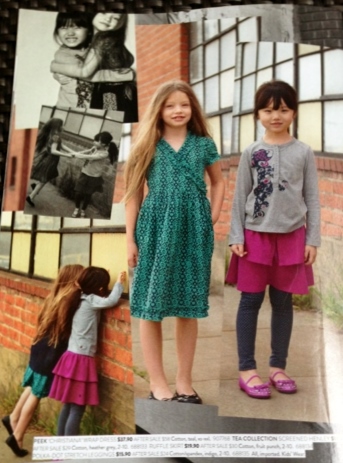 Nordstrom Catalog Print Shoot-Green Wrap Dress